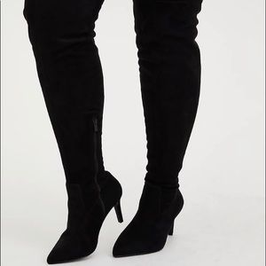 TORRID Over the knee Suede boot